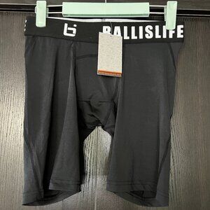 Ballislife UB1 Compression Training Shorts Small Black NWT